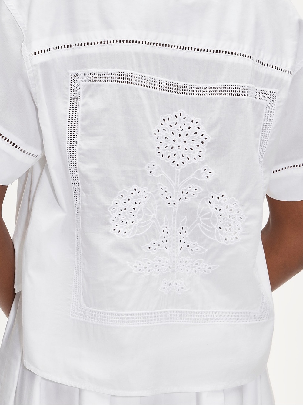 JCrew white button down shirt